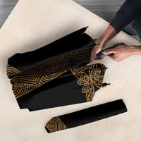 New Zealand Maori Kowhaiwhai Umbrella Parauri Maui and Mangopare - Polynesian Pride