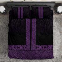 New Zealand Maori Kowhaiwhai Bedding Set Waiporoporo Maui and Mangopare