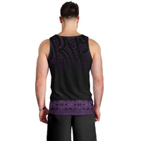 New Zealand Maori Kowhaiwhai Men Tank Top Waiporoporo Maui and Mangopare LT9 - Polynesian Pride