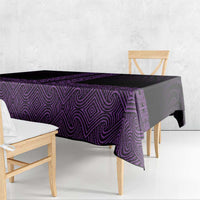 New Zealand Maori Kowhaiwhai Tablecloth Waiporoporo Maui and Mangopare