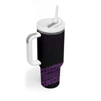 New Zealand Maori Kowhaiwhai Tumbler With Handle Waiporoporo Maui and Mangopare LT9 - Polynesian Pride