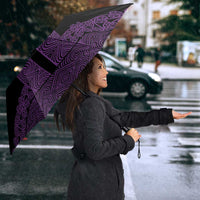 New Zealand Maori Kowhaiwhai Umbrella Waiporoporo Maui and Mangopare LT9 - Polynesian Pride