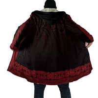 New Zealand Maori Kowhaiwhai Cloak Whero Maui and Mangopare - Polynesian Pride