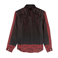 New Zealand Maori Kowhaiwhai Women Casual Shirt Whero Maui and Mangopare LT9 - Polynesian Pride