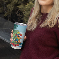 Funny Parrot Margarita Five O'clock Somewhere Tumbler Cup