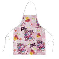 Hawaii Flamingo Hello Summer Apron Hawaiian Quilt Pattern