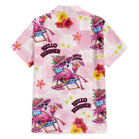 Hawaii Flamingo Hello Summer Hawaiian Shirt Hawaiian Quilt Pattern LT9 - Polynesian Pride