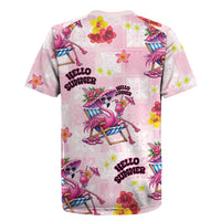Hawaii Flamingo Hello Summer Rugby Jersey Hawaiian Quilt Pattern