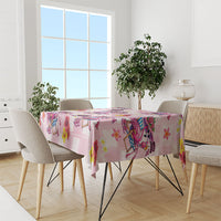 Hawaii Flamingo Hello Summer Tablecloth Hawaiian Quilt Pattern