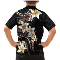 Vintage Plumeria Pacific Floral Family Matching Mermaid Dress and Hawaiian Shirt LT9 - Polynesian Pride
