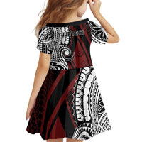 Personalised Tonga Constitution Day 1875 Family Matching Off Shoulder Maxi Dress and Hawaiian Shirt Polynesian Tribal Tattoo LT9 - Polynesian Pride