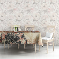 Hawaii Tablecloth Aloha Tribal Pattern Beige Version LT9 - Polynesian Pride