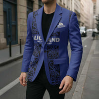 Custom Oceania Football NZ Auckland Blazer Maori Tribal Pattern