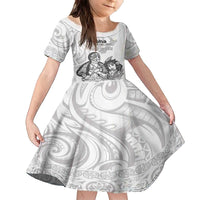 Aroha Maori Language Family Matching Puletasi and Hawaiian Shirt Te Reo Maori Inspired Art