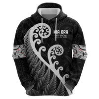 Kia Ora Maori Language Hoodie Te Reo Maori Koru Fern Art LT9 - Polynesian Pride