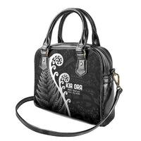 Kia Ora Maori Language Shoulder Handbag Te Reo Maori Koru Fern Art LT9 - Polynesian Pride