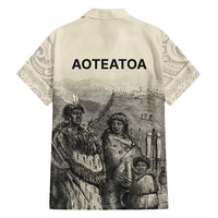 Whanau Maori Language Family Matching Summer Maxi Dress and Hawaiian Shirt Te Reo Maori Inspired Art LT9 - Polynesian Pride