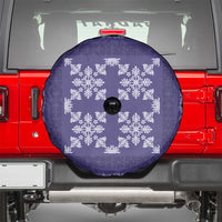 Hawaiian Quilt Pattern Spare Tire Cover Purple Hawaii Culture Tropical LT9 - Polynesian Pride