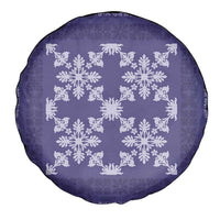 Hawaiian Quilt Pattern Spare Tire Cover Purple Hawaii Culture Tropical LT9 - Polynesian Pride