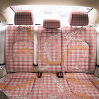 Pink Tropical Floral Palaka Back Car Seat Cover Hawaiian Quilt Pattern LT9 - Polynesian Pride
