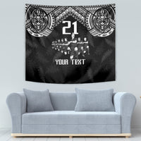Custom NZ Rugby Tapestry Kapa Opango Maori Haka With Years of The All Black Champions LT9 - Polynesian Pride