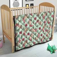Green Paniolo Palaka Hawaiian Cowgirl Christmas Quilt LT9 - Polynesian Pride