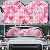 Paniolo Palaka Hawaiian Cowgirl Auto Sun Shade LT9 Pink - Polynesian Pride