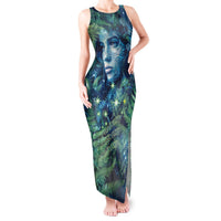 New Zealand Matariki Tupuanuku Tank Maxi Dress Te W o te Hauhake LT9 Women Art - Polynesian Pride