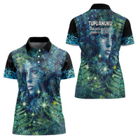 New Zealand Matariki Tupuanuku Women Polo Shirt Te W o te Hauhake LT9 - Polynesian Pride