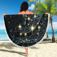New Zealand Matariki Tupuarangi Beach Blanket Ng Kai o te Rangi LT9 - Polynesian Pride