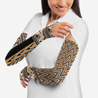 New Zealand Maori Niho Taniwha Arm Sleeves Karaka Mangopare and Puhoro Pattern LT9 - Polynesian Pride
