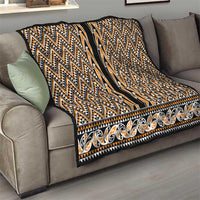 New Zealand Maori Niho Taniwha Quilt Karaka Mangopare and Puhoro Pattern LT9 - Polynesian Pride