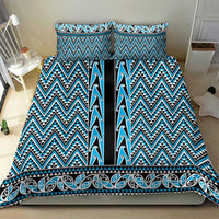 New Zealand Maori Niho Taniwha Bedding Set Kikorangi Mangopare and Puhoro Pattern LT9 - Polynesian Pride