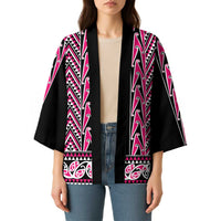 New Zealand Maori Niho Taniwha Kimono Mawhero Mangopare and Puhoro Pattern - Polynesian Pride