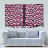 New Zealand Maori Niho Taniwha Tapestry Mawhero Mangopare and Puhoro Pattern LT9 - Polynesian Pride