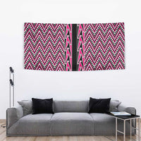 New Zealand Maori Niho Taniwha Tapestry Mawhero Mangopare and Puhoro Pattern LT9 - Polynesian Pride