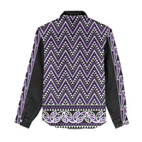 New Zealand Maori Niho Taniwha Women Casual Shirt Waiporopo Mangopare and Puhoro Pattern LT9 - Polynesian Pride