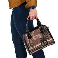 Personalised Bula Fiji 679 Shoulder Handbag Fijian Tagimoucia Masi Tapa Art LT9 - Polynesian Pride