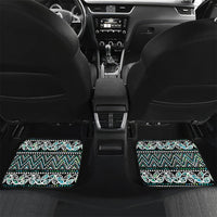 New Zealand Maori Niho Taniwha Car Mats Papua Shell - Mangopare Puhoro Pattern