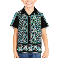 New Zealand Maori Niho Taniwha Hawaiian Shirt Papua Shell - Mangopare Puhoro Pattern LT9 - Polynesian Pride