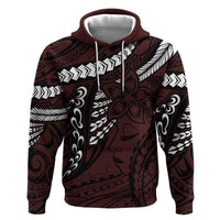 Polynesian Girl Tribal Tattoo Hoodie Oxbood Vibe
