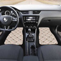Hawaiian Palaka Quilt Pattern Car Mats Hawaii Culture Bird of Paradise Exotic Motif - Polynesian Pride