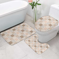 Hawaiian Palaka Quilt Pattern Bathroom Set Hawaii Culture Honu Turtle - Polynesian Pride