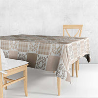 Hawaiian Palaka Quilt Pattern Tablecloth Hawaii Culture Honu Turtle - Polynesian Pride