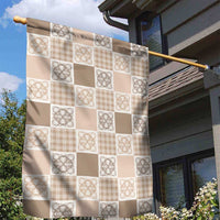 Hawaiian Palaka Quilt Pattern Garden Flag Hawaii Culture Tropical Flowers Mix - Polynesian Pride