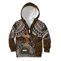 Samoa Warrior Kid Hoodie The Mighty Samoan Warrior Spirit