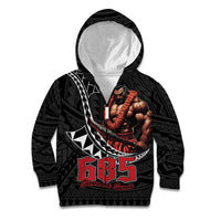 Samoan Pride Polynesian Tribal Warrior Kid Hoodie 685 Samoa Mo Samoa