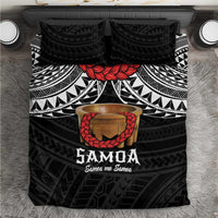 Samoan Tanoa Kava Bowl Ula Fala Bedding Set Polynesian Tribal Vibe LT9 Brown - Polynesian Pride