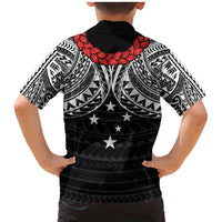 Samoan Tanoa Kava Bowl Ula Fala Family Matching Mermaid Dress and Hawaiian Shirt Polynesian Tribal Vibe LT9 - Polynesian Pride