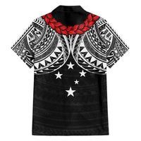 Samoan Tanoa Kava Bowl Ula Fala Family Matching Short Sleeve Bodycon Dress and Hawaiian Shirt Polynesian Tribal Vibe LT9 - Polynesian Pride